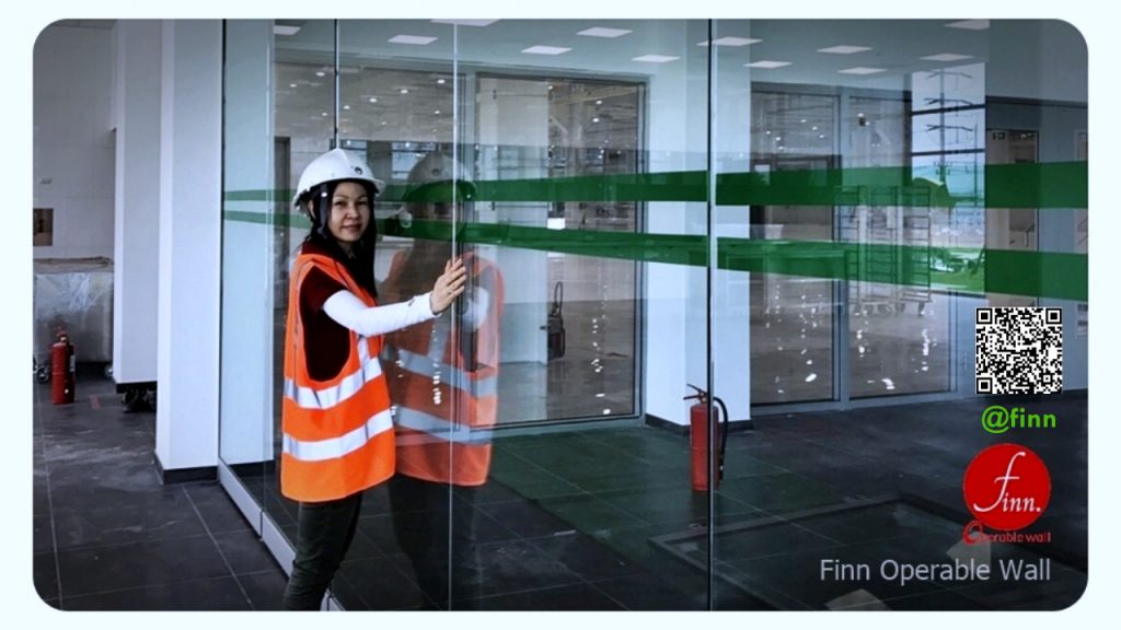 FINN De'cor Thailand ผู้ผลิต และจำหน่าย ผนังกันเสียงเคลื่อนที่ สำหรับกั้นห้องประชุม